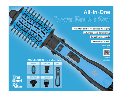 Conair Knot Dr Allin1 Dryer Brsh Set 1 Un - 28930