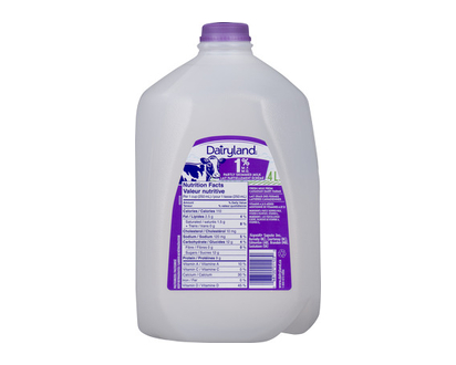 Dairyland 1% Milk Jug 4 Lt - 01103