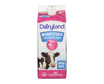 Dairyland 2% Milk Filtered 1.89 Lt - 10890