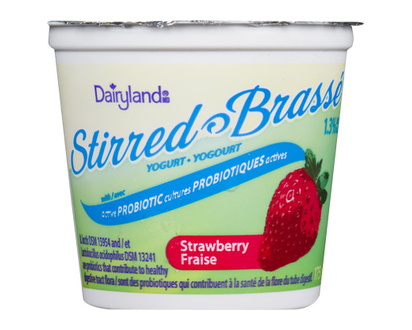 Dairyland Strawberry Stirred Yogurt 175 Gr - 34200