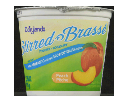 Dairyland Peach Stirred Yogurt 175 Gr - 34400