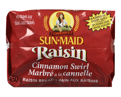 Sunmaid Raisin Bread 400 Gr - 00400