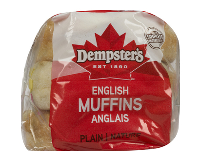 Dempsters Original English Muffins 6 Pk - 00600