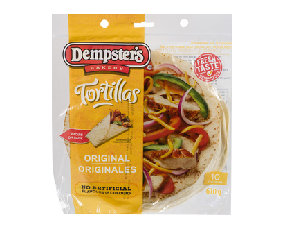 Dempsters White Tortilla 10 Pk - 03811