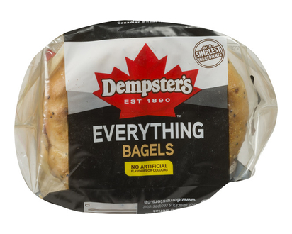 Dempsters Everything Bagels 6 Pk - 70442