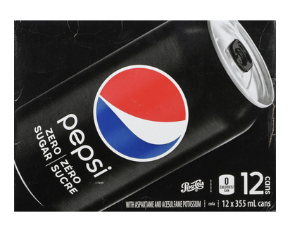 Diet Pepsi Max 355Mlx12 12 Pk - 01371