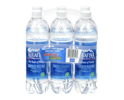 Aquafina Water Demineralized 710Ml 6 Pk - 06103