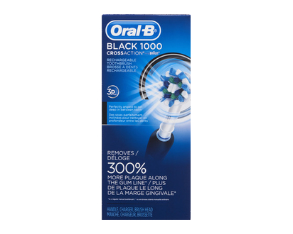 Oral B Cross Action Pwr Rechargable Tbrsh 1 Ct - 12559