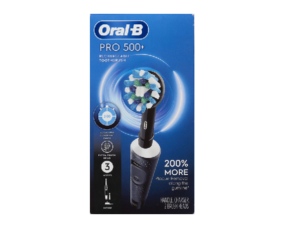 Oral B Pro 500+ Rchg Tbrsh Black 1 Un - 13331