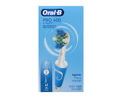 Oral B Pro 400 Rchg Tbrsh Floss Action 1 Un - 13388
