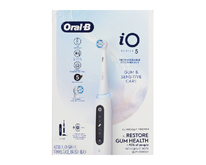 Oral B Io Srs 5 Rchg Tbrsh Gum & Sens Care 1 Un - 13522