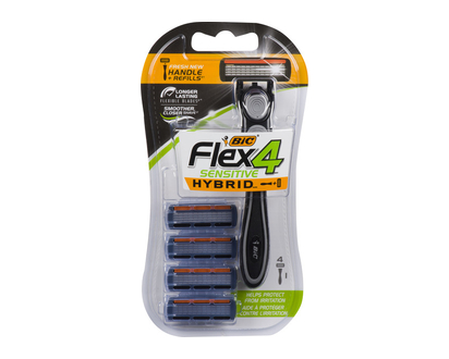 Bic 4 Pack Bic Hybrid 4 Open Stock Dispo 4 Un - 72655