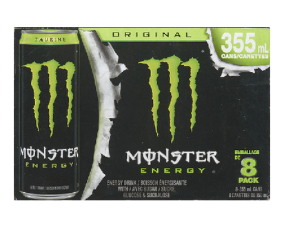 Monster Original 355Ml 8 Pk - 03027