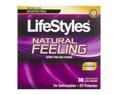 Lifestyles Condoms Natural Feeling 36 Pk - 04746