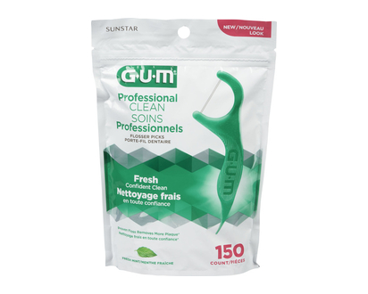 Gum Professional Clean Flosser 150 Un - 00146
