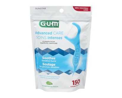 Gum Advanced Care Flosser 150 Pk - 00147