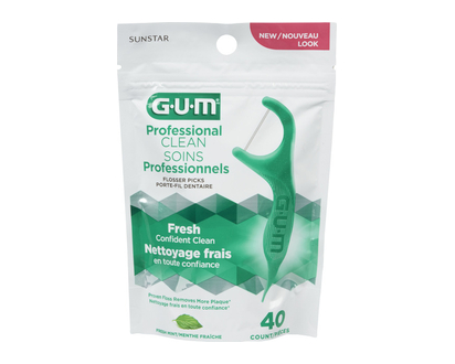 Gum Eez Thru Flossers Mint 40 Pk - 30303
