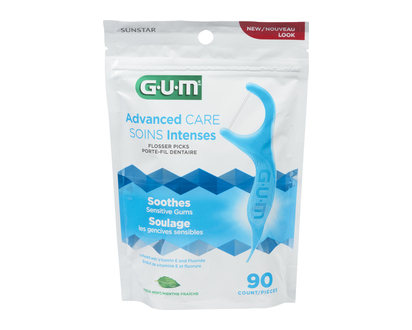 Gum Eez Thru Flossers With Vit E 90 Pk - 30438