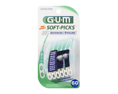 Gum Advanced Soft Picks 60Ct 1 Un - 30698