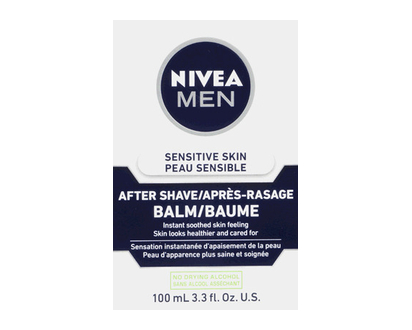 Nivea Men After Shave Balm Sensitive Skin 100 Ml - 81306