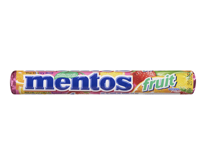 Mentos Fruit 37 Gr - 00016