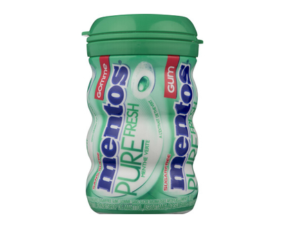 Mentos Pure Fresh Gum Spearmint 50 Pc - 00748