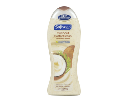 Soft Soap Bodywash Coconut Scrub 591 Ml - 47338