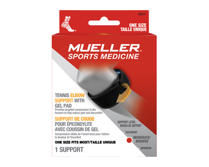 Mueller Tennis Elbow Support W Gel Pd Osfm 1 Ea - 96341