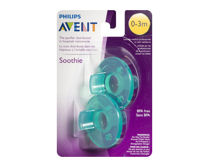 Avent Soothie Green 2 Pk - 01681