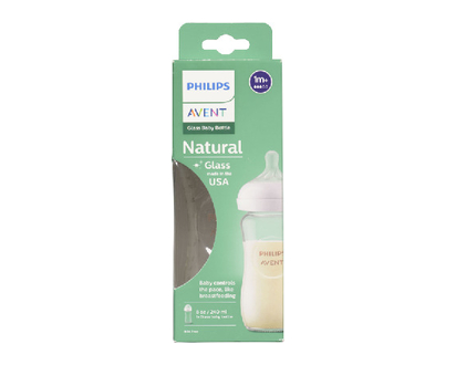 Avent Glass Baby Bottle Natrl Respnse Nip 1 Pk - 09305