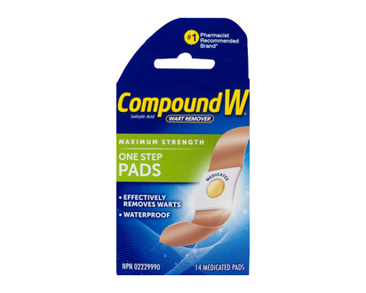Compound W One Step Pads 14 1 Un - 00804