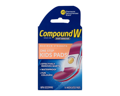 Compound W Pads For Kids 16 Pk - 00807