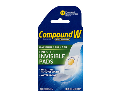 Compound W One Step Invisible Strips 14 Pk - 44244