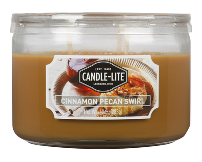 Candlelite 3 Wick Jar Cinnamon Rolls 10 Oz - 34911
