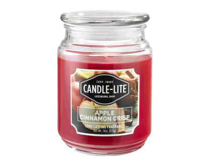 Candlelite Jar Apply Cinnamon Crisp 18 Oz - 35052