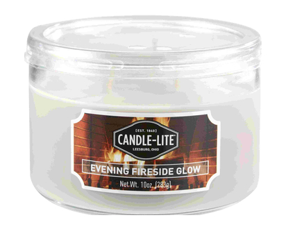 Candlelite 3 Wick Jar Fireside Glow 10 Oz - 37453
