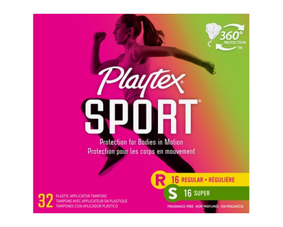 Playtex Sport Multipack Reg Super 32 Pk - 14110