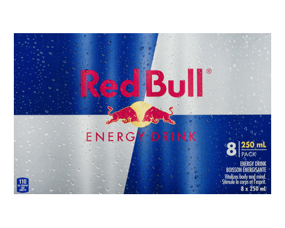 Red Bull Energy Drink 8X250ml 8 Pk - 00070