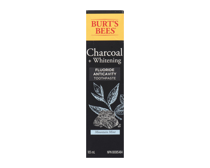 Burts Bees Charcoal Fluoride Paste 105 Ml - 00071