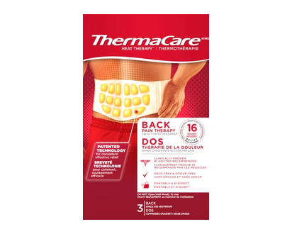 Thermacare Heatwraps Lower Back & Hip 3 Pk - 10040