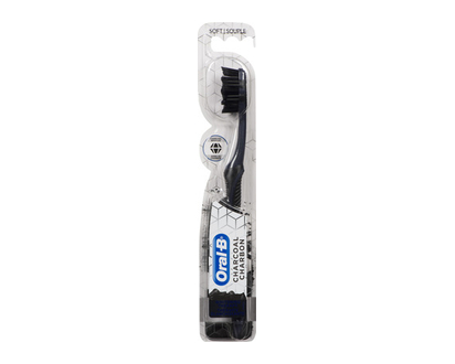 Oral B Whitening Toothbrush Charcoal Soft 1 Un - 10631