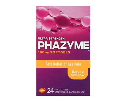 Phazyme Extra Strength Gel Caps 180Mg 24 Pk - 00210