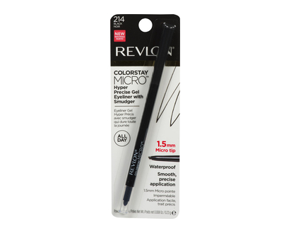 Rvl Micro Hyper Precision Gel Eyelnr Black 1 Un - 08646