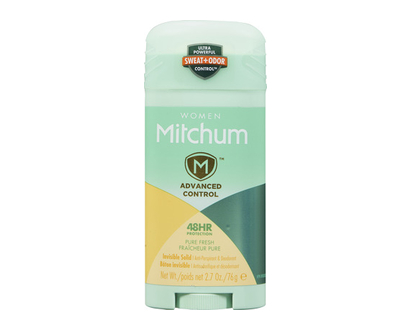 Mitchum Womens Adv Control Pure Fr 76 Gr - 10332