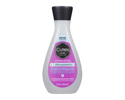 Cutex Nail Polish Remover Ultra Powerful 200 Ml - 37028