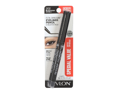 Rvl Cstay Eyeliner 2 Pack Black Brown 1 Un - 80902