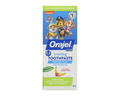 Orajel Paw Patrol Flouride Free Paste 42.5 Gr - 32460