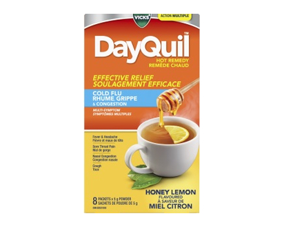 Vicks Dayquil Cold & Flu Hot Remedy Powder 8 Pk - 03104