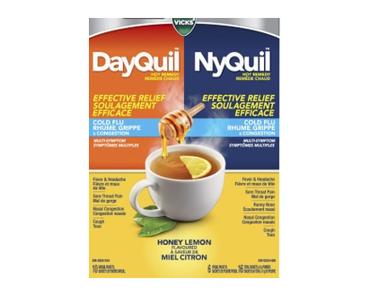 Vicks Dayquil Nyquil Cold&Flu Rmdy Powder 16 Pk - 03106