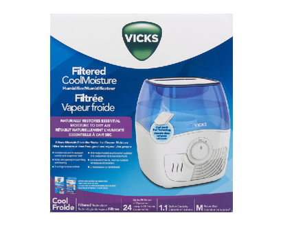 Vicks Humidifier Cool Moisture 1 Un - 00298